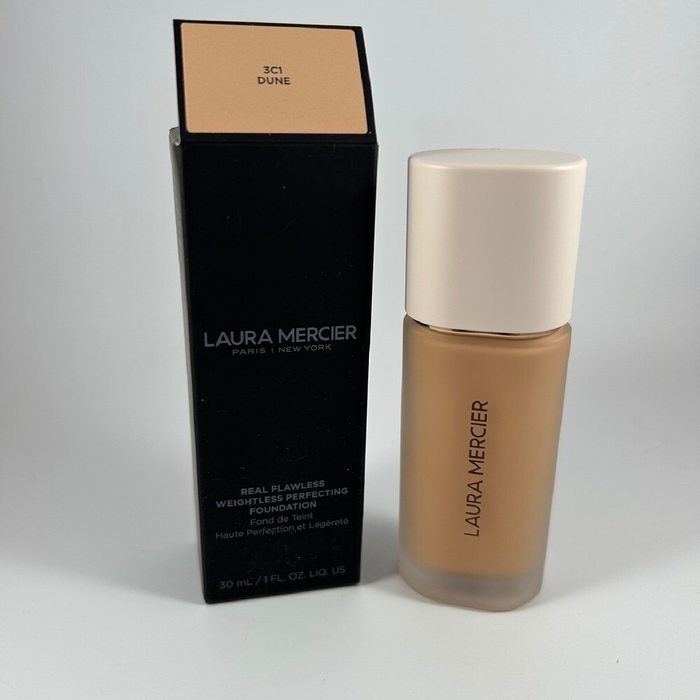 Laura Mercier Real Flawless Weightless Perfecting Foundation 3C1‎ Dune 1fl oz